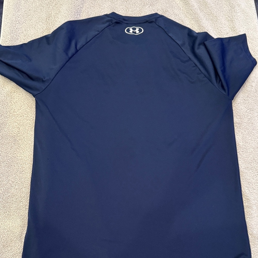 Under Armour Men's Dark Blue Graphic Tee - Picture 3 of 4